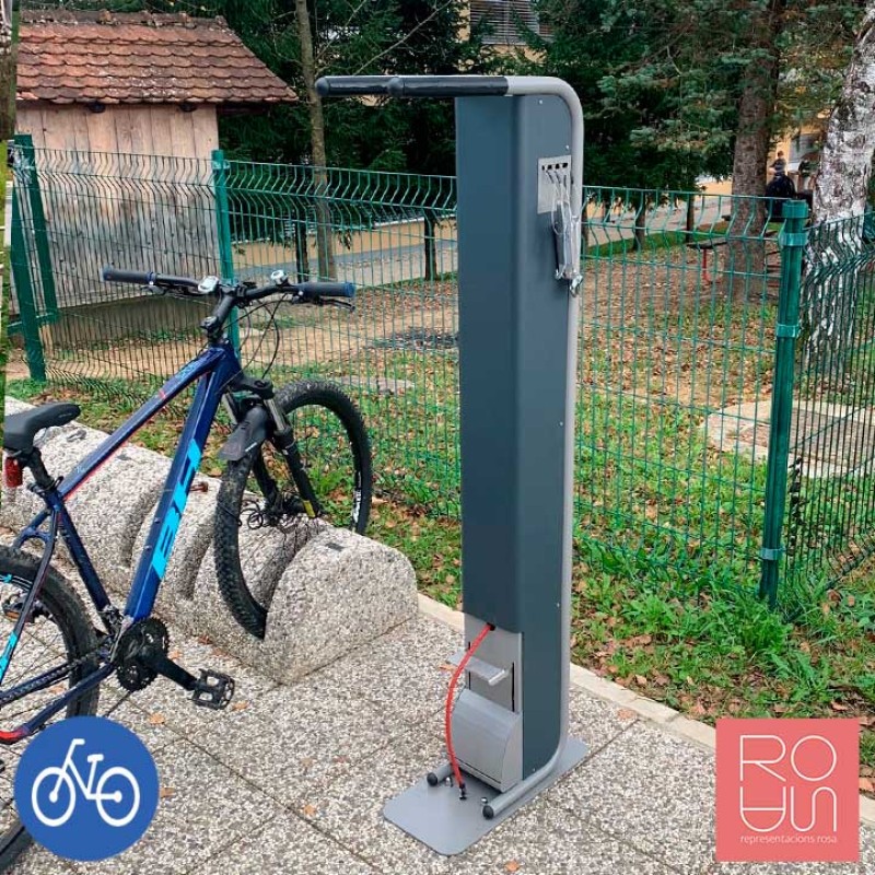 Estació de reparació de bicicletes